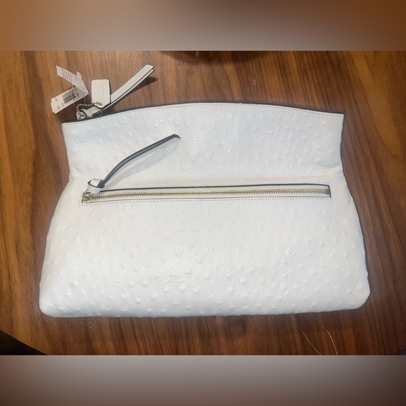 New ostrich Coach clutch bag - Picture 6 of 8